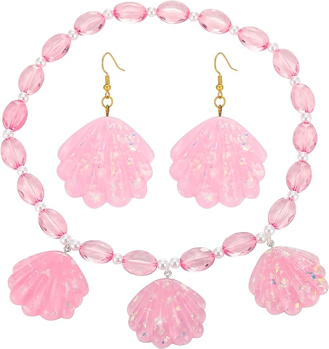 Collar de conchas rosa (Barbie)