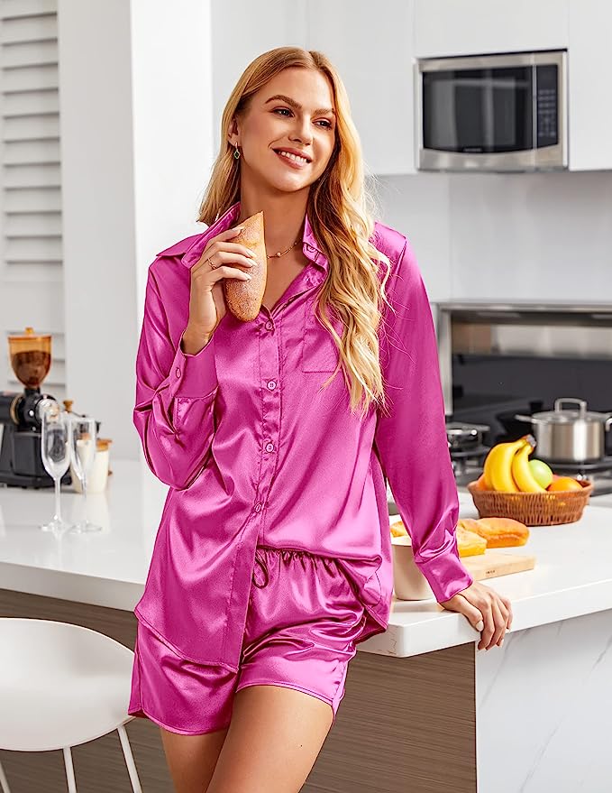 Pijama de dos piezas rosa (Barbie)