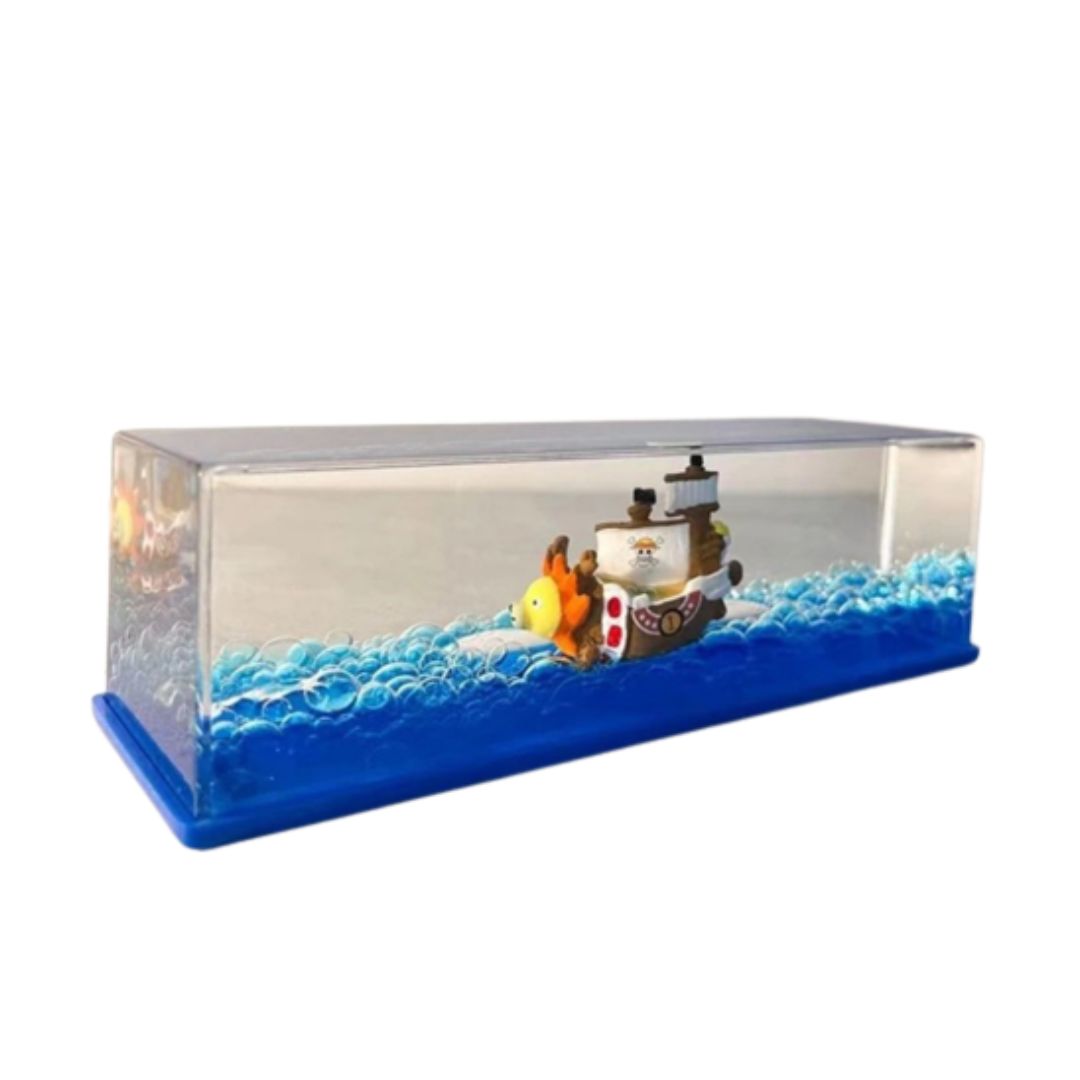 Lampara de lava de Thousand Sunny (One Piece)