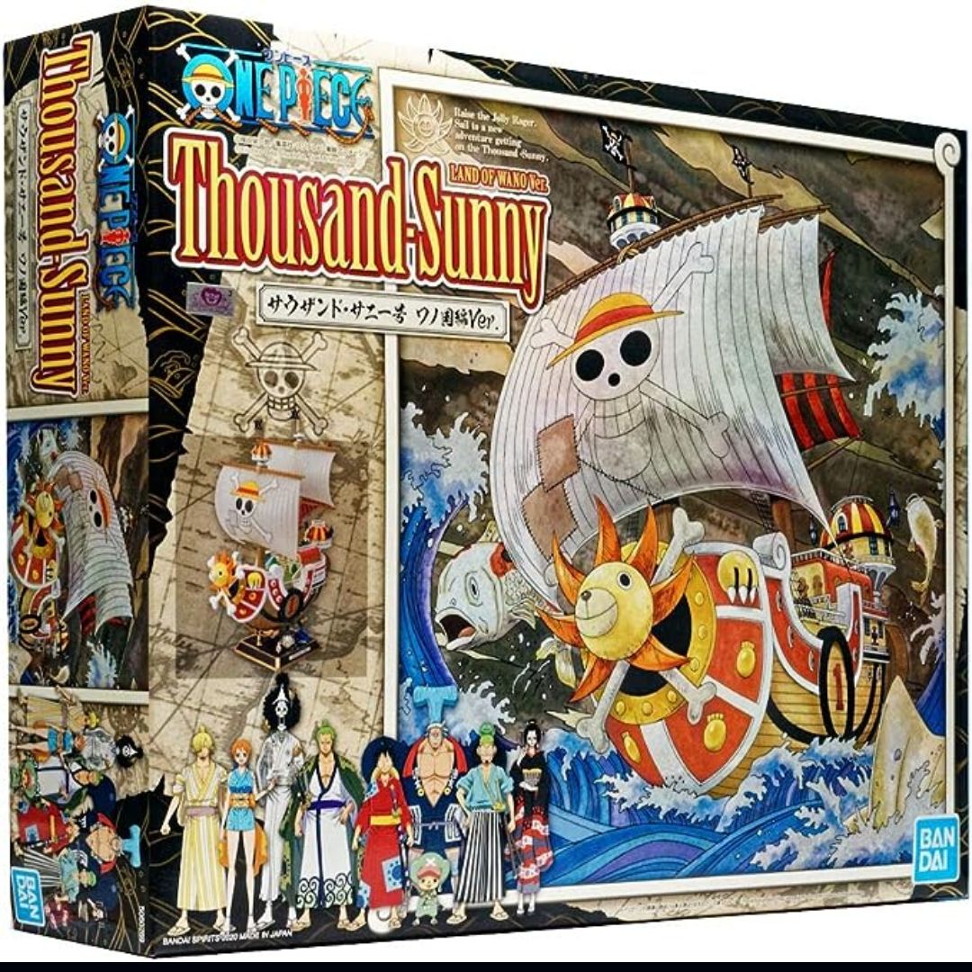 Modelo del Barco Thousand Sunny (One Piece)