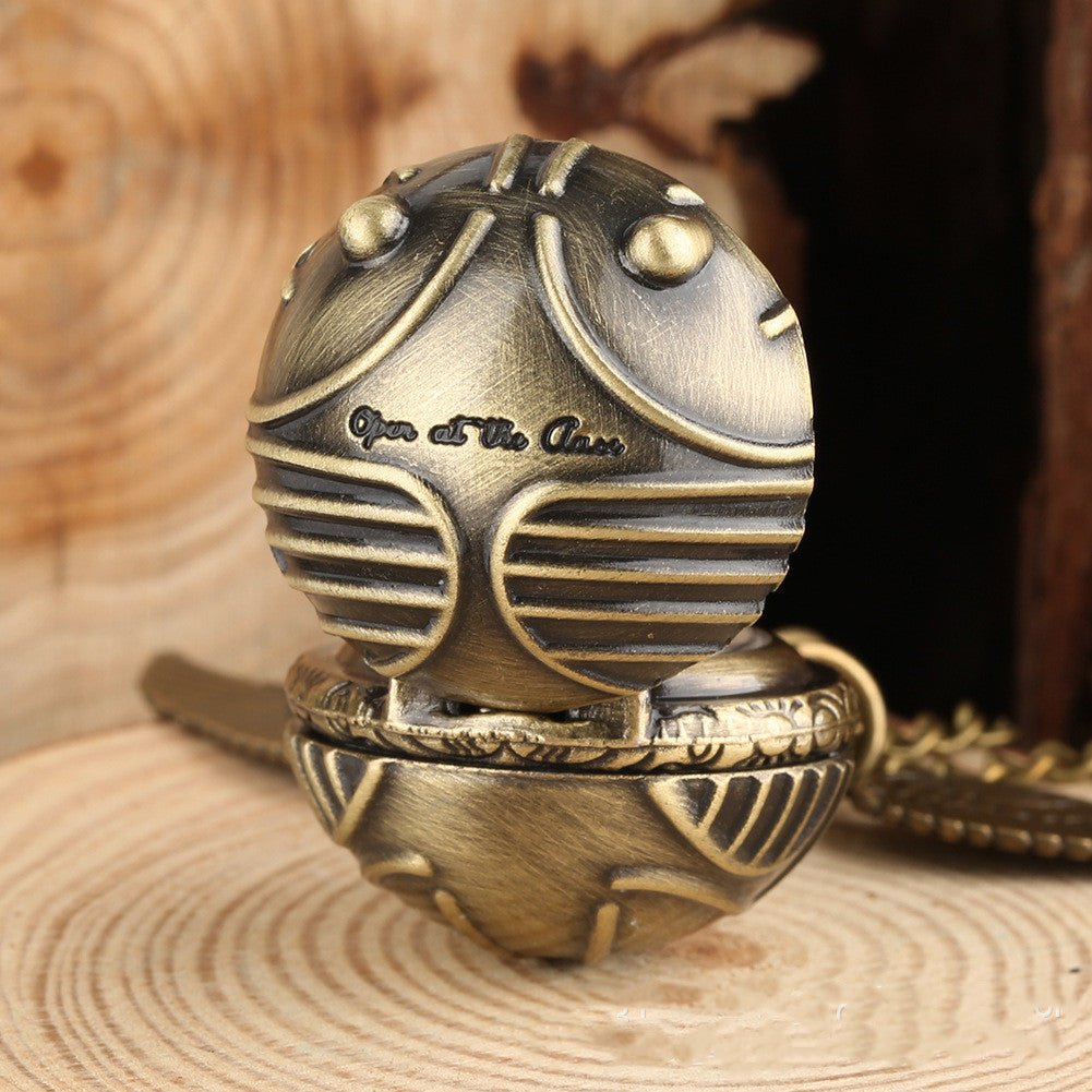 Snitch Dorada reloj de bolsillo (Harry Potter)