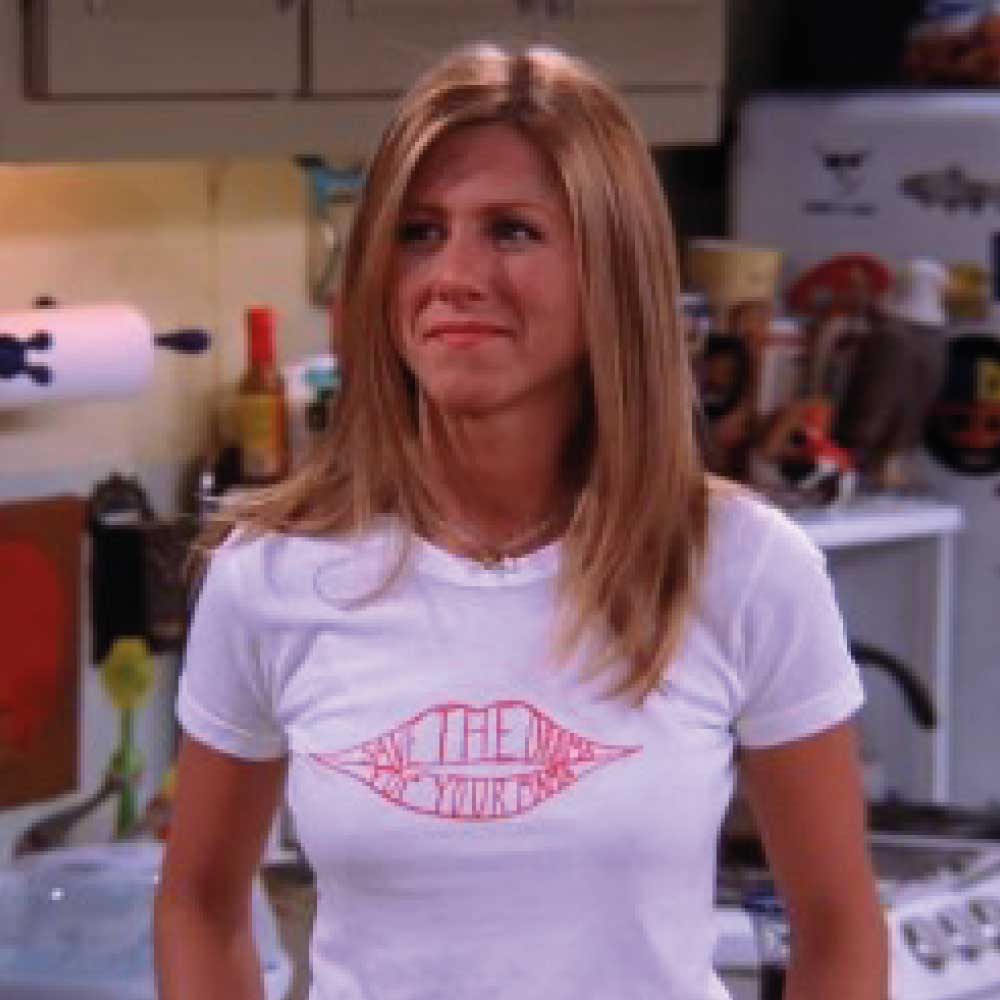 STDFYM - Rachel Green (Friends) Chiffon Top