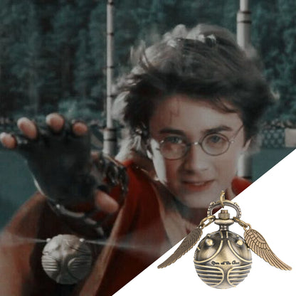 Snitch Dorada reloj de bolsillo (Harry Potter)